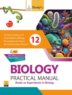 StudyFy CBSE Class 12th Biology Practical Lab Manual for 2024 Exam(Hardcover, StudyFy Editorial Board)