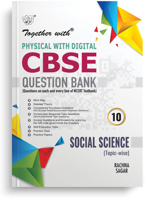 Together with CBSE Question Bank Class 10 Social Science Physical with Digital Exam 2025-26(Paperback, Rachna Sagar)