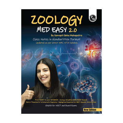 Pw Zoology Med Easy 2.0 for Neet and Board Exams 2025-26 | Flowcharts, Schematic Diagrams l Samapti Sinha Mahapatra Handwritten Notes Samapti Sinha Mahapatra(English, Paperback, Mahapatra? Samapti Sinha)
