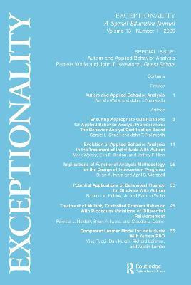 Autism and Applied Behavior Analysis(English, Paperback, unknown)