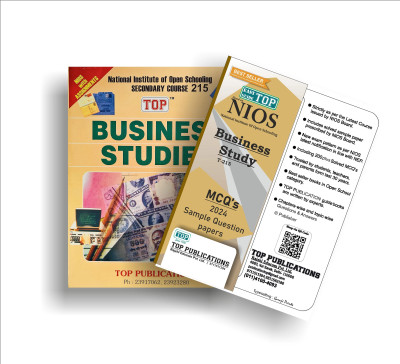 TOP NIOS Class 10 Business Studies 215 Guide (Including Objective Type MCQs) | Updated with Latest Syllabus and Exam Pattern as per NIOS Latest Notification(Paperback, TOP Publications) TOP NIOS Class 10 Business Studies 215 Guide (Including Objective Type MCQs) | Updated with Latest Syllabus and Exam Pattern as per NIOS Latest Notification(Paperback, TOP Publications)