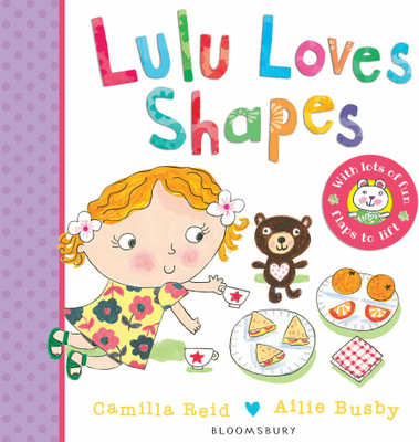 Lulu Loves Shapes(English, Board book, Reid Camilla)