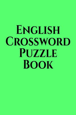 English Crossword Puzzle Book(English, Paperback, Gss)
