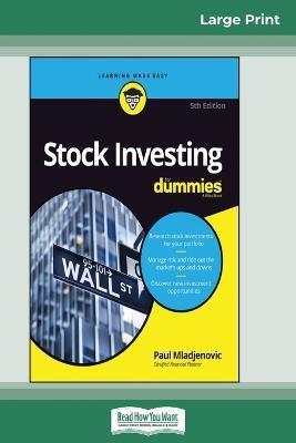 Stock Investing For Dummies, 5th Edition (16pt Large Print Edition)(English, Paperback, Mladjenovic Paul)