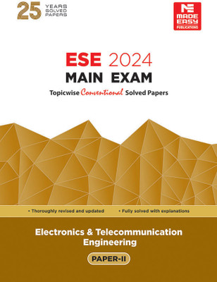 ESE 2024 Mains Examination Electronics and Telecommunication Engineering Conventional Paper II(Paperback, MADE EASY Team)