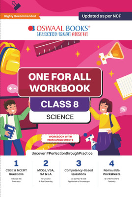 Oswaal Ncert & Cbse Pullout Worksheets Class 8 Science for 2024 Exam(English, Paperback, Jain P)
