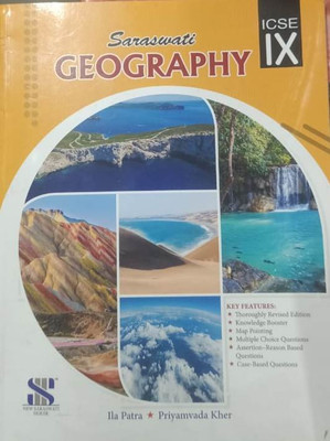 SARASWATI GEOGRAPHY CLASS-IX ICSE(Paperback, ILA PATRA, PRIYAMVADA HER)