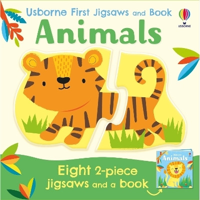 Usborne First Jigsaws And Book: Animals(English, Paperback, Oldham Matthew)