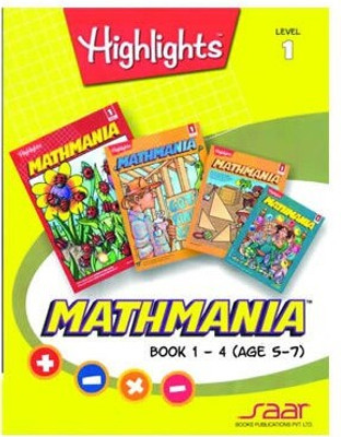 Mathmania Level 1 (Book 1-4)(English, Paperback, JEFF O'HARE)