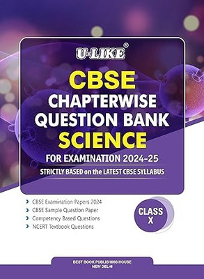 U-Like Cbse Chapterwise Question Bank Science-X(English, Hardcover, unknown)