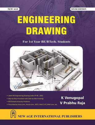 Engineering drawing for 1st year BE/B Tech. Student(Paperback, K venugopal, V prabhu raja)