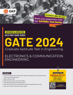 GATE 2024 : Electronics and Communication Engineering - Guide by GKP(Paperback, GKP)