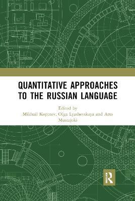 Quantitative Approaches to the Russian Language(English, Paperback, unknown)