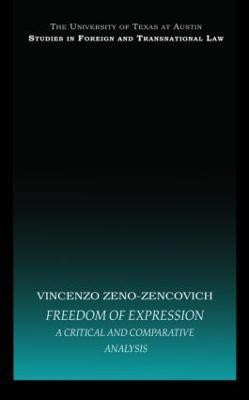 Freedom of Expression(English, Hardcover, Zeno-Zencovich Vincenzo)