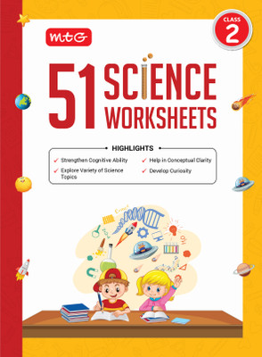 51 Science Worksheets Class 2 (Edition2024)(English, Hardcover, unknown)