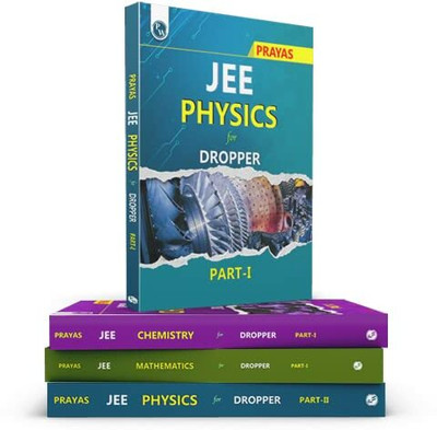 PHYSICS, CHEMISTRY & MATHEMATICS WALLAH Prayas For JEE | Full Course Study Material For Dropper | Complete Set Of 18 Books (PCM) With Solutions(Paperback, PW)