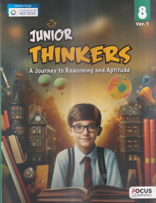 JUNIOR THINKERS VER.1 CLASS -8(Paperback, HRITHIK AGGARWAL)