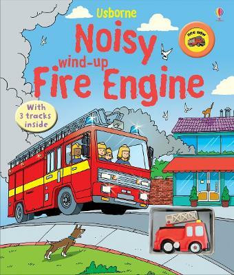 Noisy Wind-up Fire Engine(English, Board book, Taplin Sam)
