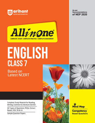 Arihant All In One English Class 7 Based On Latest NCERT For CBSE Exams 2025 | Mind map in each chapter | Clear & Concise Theory | Intext & Chapter Exercises | Sample Question Papers(English, Paperback, Agarwal Srishti)