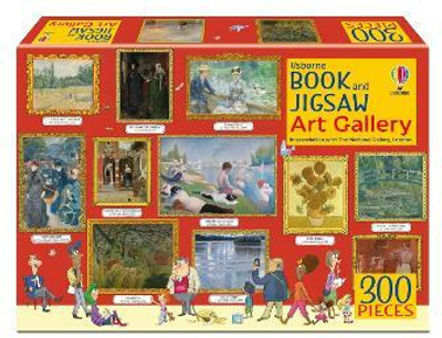 Book and Jigsaw Art Gallery(English, Paperback, Dickins Rosie)