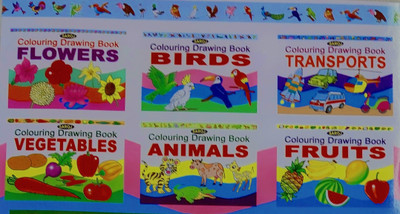 Flower+ Birds+ Tent Sports+ animals+ vegetable+ foods(Paperback, Dhakeshwari library)