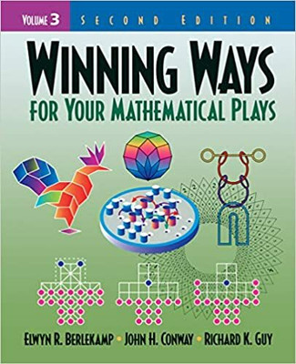 WINNING WAYS FOR YOUR MATHEMATICAL PLAYS VOL 3(Paperback, Elwyn R. Berlekamp, John H. Conway, Richard K. Guy)