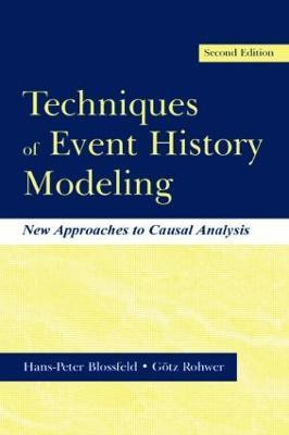Techniques of Event History Modeling(English, Paperback, Blossfeld Hans-Peter)