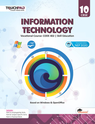 Touchpad Information Technology Class 10: Skill Education Based on Windows & OpenOffice Code (402)(Paperback, Dr. Sanjay Jain)