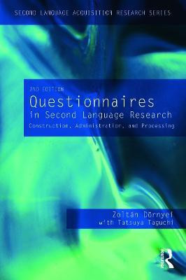 Questionnaires in Second Language Research(English, Paperback, Doernyei Zoltan)