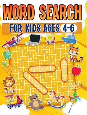 Word Search For Kids Ages 4-6 | 100 Fun Word Search Puzzles | Kids Activity Book | Large Print | Paperback(English, Paperback, Publishing RR)