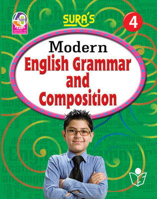 SURA'S Modern English Grammar and Composition Book - 4th Std - Amazing New Series(Paperback, A Panel Of Authors)