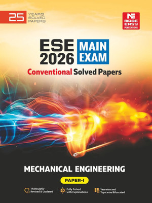 ESE 2026 Mains Examination: Mechanical Engineering Conventional Paper-1(Paperback, Made Easy Team)