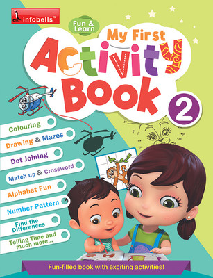 My First Activity Book Vol.2  - Learning Practice Improving Book for Children(Paperback, Infobells)