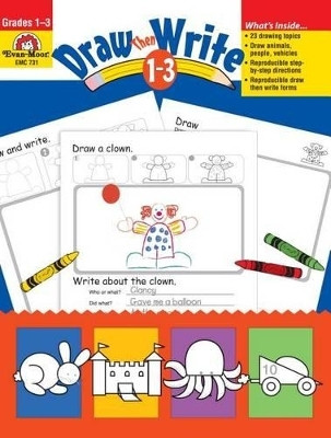 Draw...Then Write Grades 1-3(English, Paperback, Evan-Moor Educational Publishers)