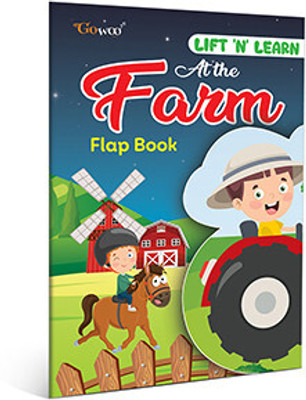 Lift 'n' Learn At the Farm Flap Book(Paperback, GO WOO)
