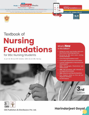 Textbook of Nursing Foundations For Bsc Nursing I & II Semesters(English, Paperback, Goyal Harinderjeet)