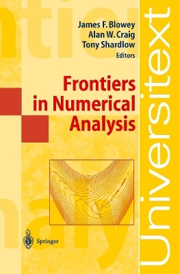 Frontiers in Numerical Analysis(English, Paperback, unknown)