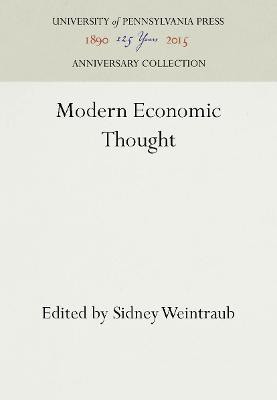 Modern Economic Thought(English, Hardcover, unknown)