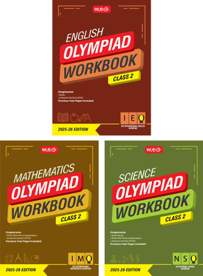 MTG Class-2 NSO-IMO-IEO (Science, Mathematics & English) Olympiad Workbook Combo (Set of 3 Books) | MCQs, & Achievers Section - SOF Olympiad Books For 2025-26 Exam(Paperback, MAHABIR SINGH, ANIL AHLAWAT, ZARRIN ALI KHAN)