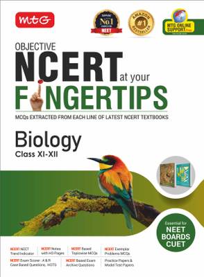 MTG Objective NCERT at your FINGERTIPS Biology - NCERT Notes with HD Pages, Based on NCERT Exam Archive Questions, NEET Books (Latest & Revised Edition 2023-2024)