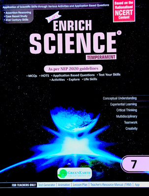 Let’s Enrich Science Class 7 | 2025 Latest Edition | NEP 2020 & NCF 2023 Aligned | Conceptual + Experiential Learning | Trusted by 10,000+ Teachers(Paperback, Shakuntala Datta, Sonu Gupta, Dr. Srishti Bhardwaj)