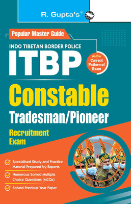 ITBP: Constable (Tradesman/Pioneer) Recruitment Exam Guide(English, Hardcover, RPH Editorial Board)