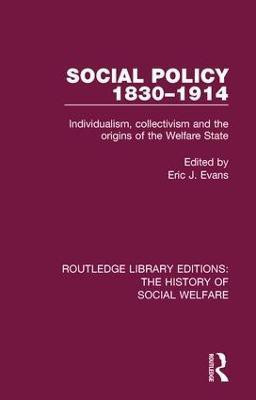 Social Policy 1830-1914(English, Paperback, Evans Eric J)