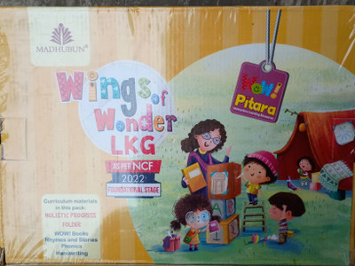 Wings of wonder LKG as per NCF 2022 (Foundational Stage)(Paperback, Madhuban)