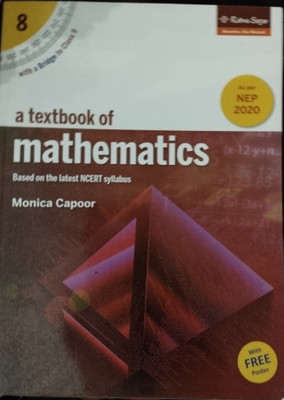 A Textbook of Mathematics Based on NCERT Syllabus Class 8(Paperback, Monica Capoor)