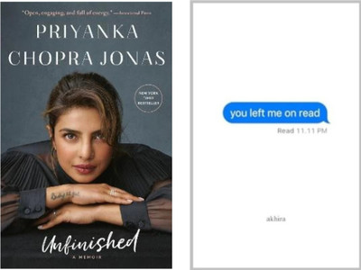 Unfinished+you left me on road(Paperback, PRIYANKA CHOPRA JONAS)