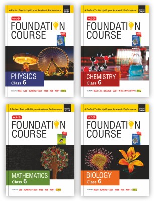 Foundation Course Combo Physics, Chemistry, Mathematics and Biology Class 6(English, Paperback, Ahlawat Anil)