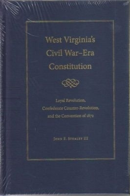 West Virginia's Civil War-Era Constitution(English, Hardcover, Iii Stealey)