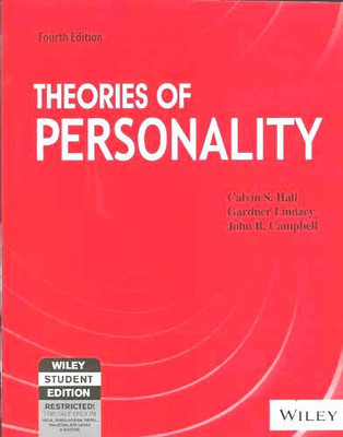 Theories of Personality(English, Paperback, Calvin S. Hall Gardner Lindzey John B. Campbell)
