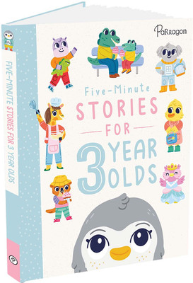 Five-Minute Stories for 3 Year Olds (Story Book)(Board book, Parragon)